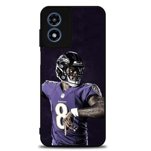 Lamar Jackson Baltimore Ravens 01 Motorola Moto G Play 2024 Case