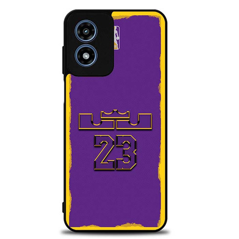 Los Angeles Lakers LeBron James Motorola Moto G Play 2024 Case