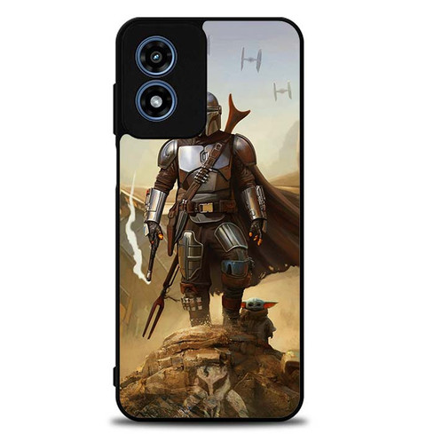 Mandalorian Battle Field Motorola Moto G Play 2024 Case