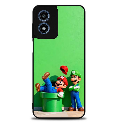 Mario and Luigi Motorola Moto G Play 2024 Case