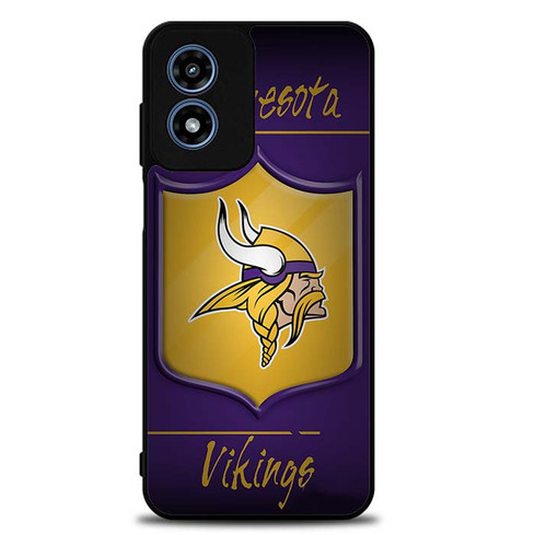 Minnesota Vikings 03 Motorola Moto G Play 2024 Case