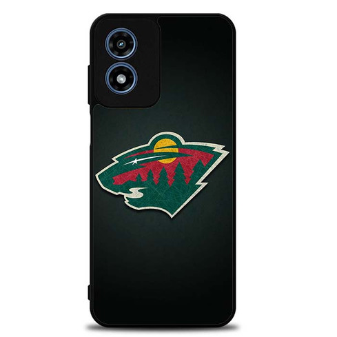 Minnesota Wild 01 Motorola Moto G Play 2024 Case
