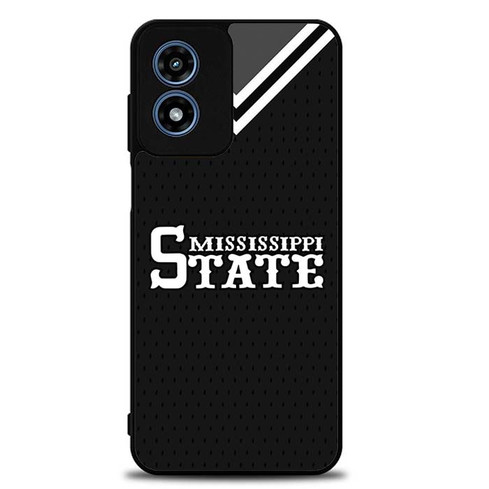 Mississippi State Bulldogs Jersey 02 Motorola Moto G Play 2024 Case