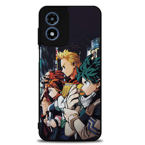 My Hero Academia Uraraka Deku Lemollion Krishmia Motorola Moto G Play 2024 Case
