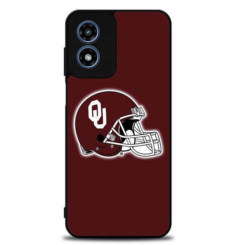 Oklahoma Sooner Helmet Motorola Moto G Play 2024 Case