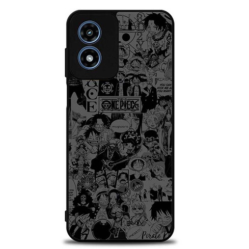 One Piece manga collage Motorola Moto G Play 2024 Case
