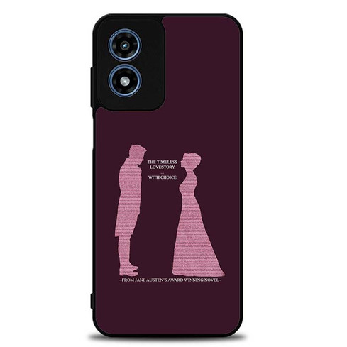 Pride and Prejudice Novel Motorola Moto G Play 2024 Case