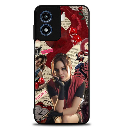 Resident Evil 2 Remake Claire Redfield Motorola Moto G Play 2024 Case