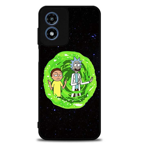 Rick and Morty Portal Motorola Moto G Play 2024 Case