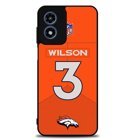 Russell Wilson Denver Broncos Motorola Moto G Play 2024 Case