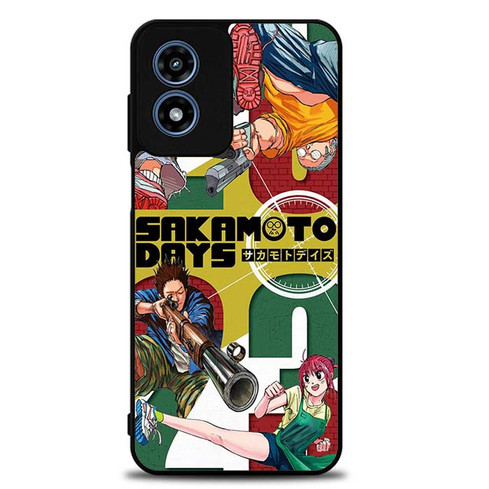 Sakamoto Days Work Mode Motorola Moto G Play 2024 Case