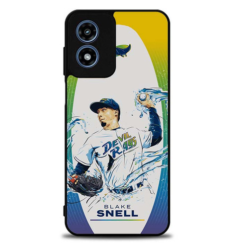Tampa Bay Rays Blake Snell Motorola Moto G Play 2024 Case