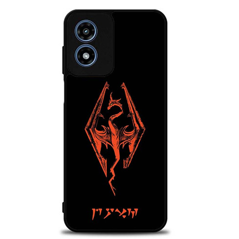 The Elder Scroll V Skyrim Dragons Breath Motorola Moto G Play 2024 Case