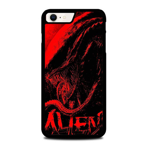 Alien Xenomorph In Red iPhone SE 2022 Case