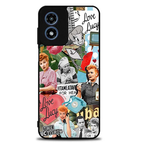 I Love Lucy Collages Motorola Moto G Play 2024 Case