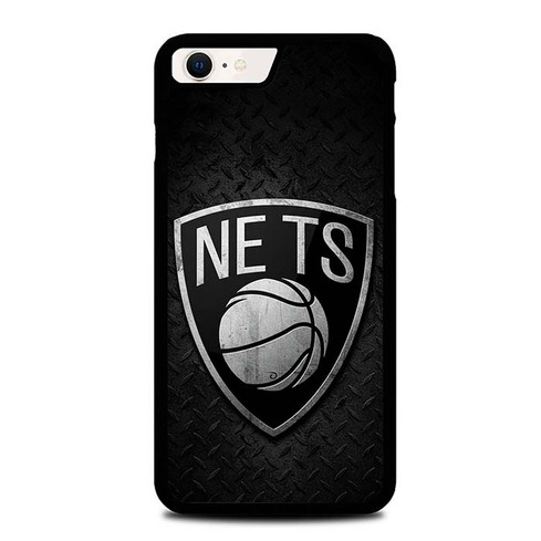 Brooklyn Nets Metal Pattern iPhone SE 2022 Case