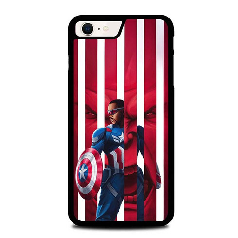 Campatin America Sam Wilson iPhone SE 2022 Case