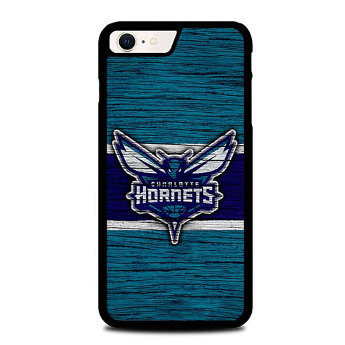 Charlotte Hornets Wooden Pattern iPhone SE 2022 Case