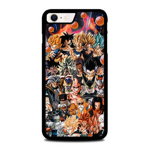 Dragon Ball Z Characters iPhone SE 2022 Case