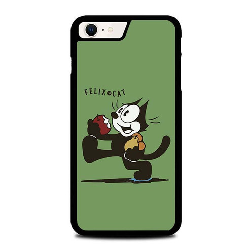 Felix The Cat Eat Apple iPhone SE 2022 Case