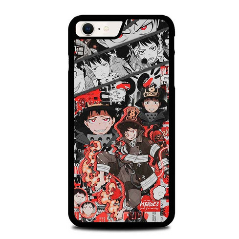 Fire Force Collage Shinra Kusakabe iPhone SE 2022 Case