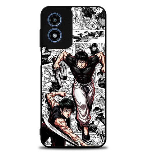 Jujutsu Kaisen Toji and Maki Zenin Motorola Moto G Play 2024 Case