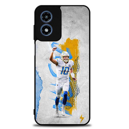 Justin Herbert Los Angeles Chargers Motorola Moto G Play 2024 Case