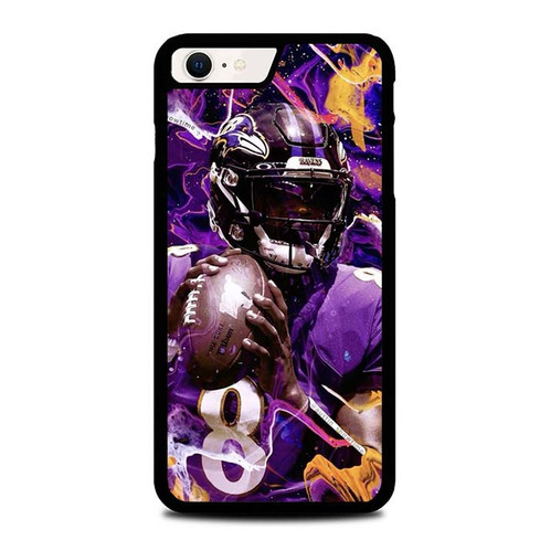 Lamar Jackson Baltimore Ravens 02 iPhone SE 2022 Case
