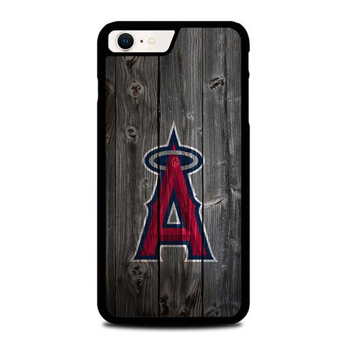 Los Angeles Angels Wooden Pattern iPhone SE 2022 Case