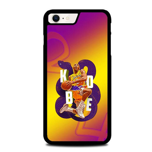 Los Angeles Lakers Kobe Bryant Black Mamba iPhone SE 2022 Case