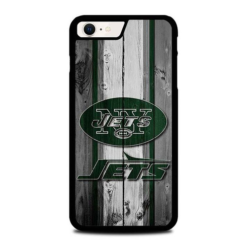 New York Jets Wooden Pattern iPhone SE 2022 Case