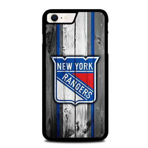 New York Rangers Wooden Pattern iPhone SE 2022 Case