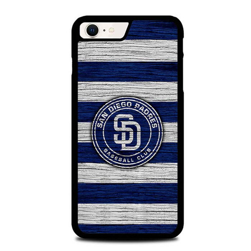 San Diego Padres Wooden Pattern iPhone SE 2022 Case