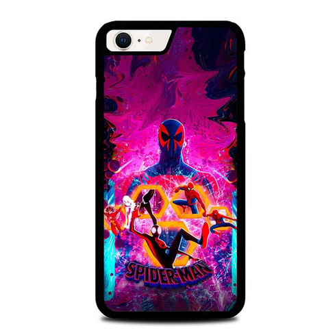 Spider Man Across the Spider Verse Glitch iPhone SE 2022 Case