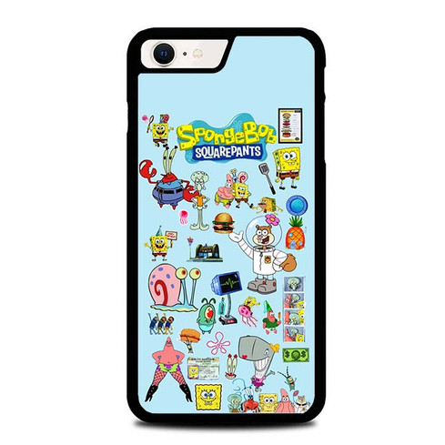 SpongeBob Pineapple Party Vibes iPhone SE 2022 Case