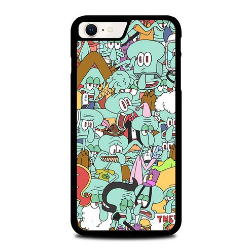 SpongeBob Series Squidward Fever iPhone SE 2022 Case