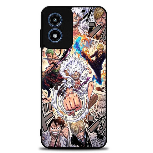 One Piece Luffy Zoro and Sanji Motorola Moto G Play 2024 Case