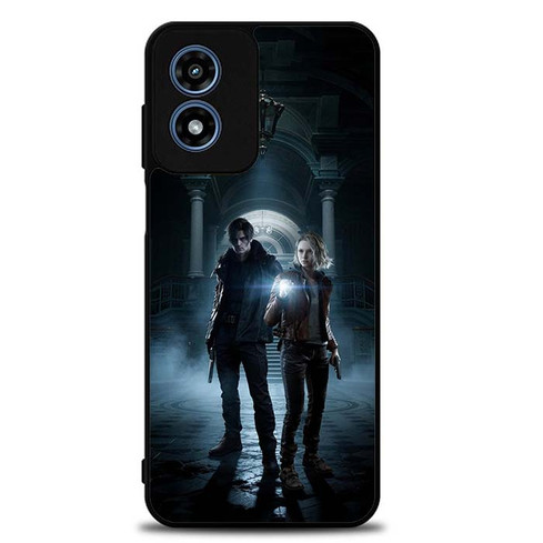 Resident Evil 9 Requiem Leon and Grace 02 Motorola Moto G Play 2024 Case