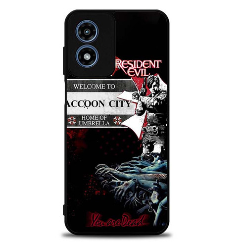 Resident Evil Home of Umbrella Collide Motorola Moto G Play 2024 Case