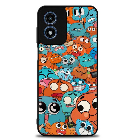 The Amazing World of Gumball Motorola Moto G Play 2024 Case