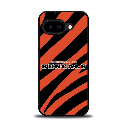 Cincinnati Bengals Tiger Pattern Google Pixel 9A Case