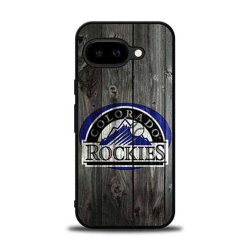 Colorado Rockies Wooden Pattern Google Pixel 9A Case