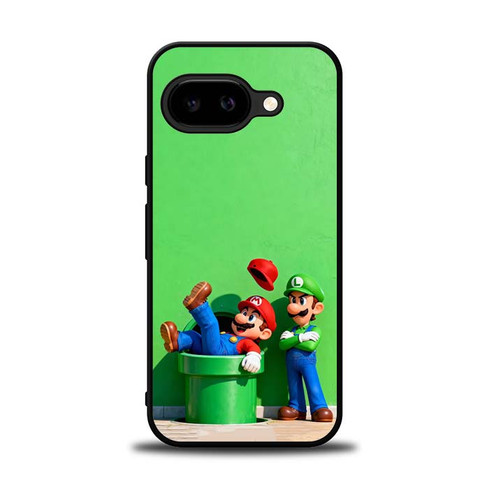Mario and Luigi Google Pixel 9A Case