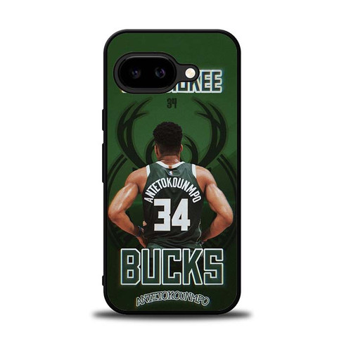 Milwaukee Bucks Antetokounmpo 34 Google Pixel 9A Case