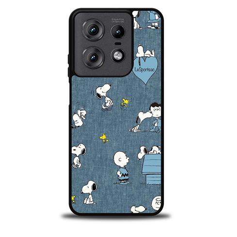 Charlie Brown and Snoopy Playtime Motorola Moto Edge Case