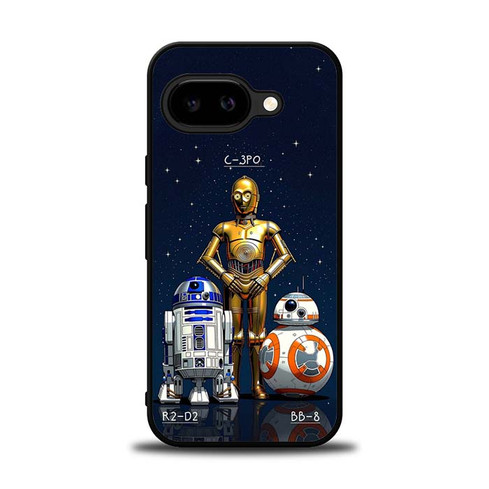 Star Wars Saga C-3PO R2-D2 BB-8 Google Pixel 9A Case
