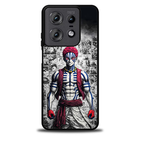 Demon Slayer Upper Moon Akaza Motorola Moto Edge Case