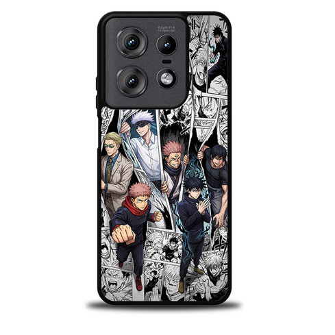Jujutsu Kaisen Characters Comic Art Motorola Moto Edge Case