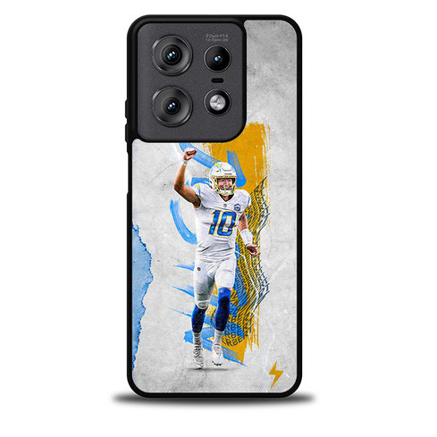 Justin Herbert Los Angeles Chargers Motorola Moto Edge Case