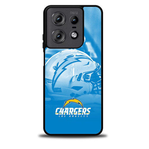Los Angeles Chargers Helmet Motorola Moto Edge Case